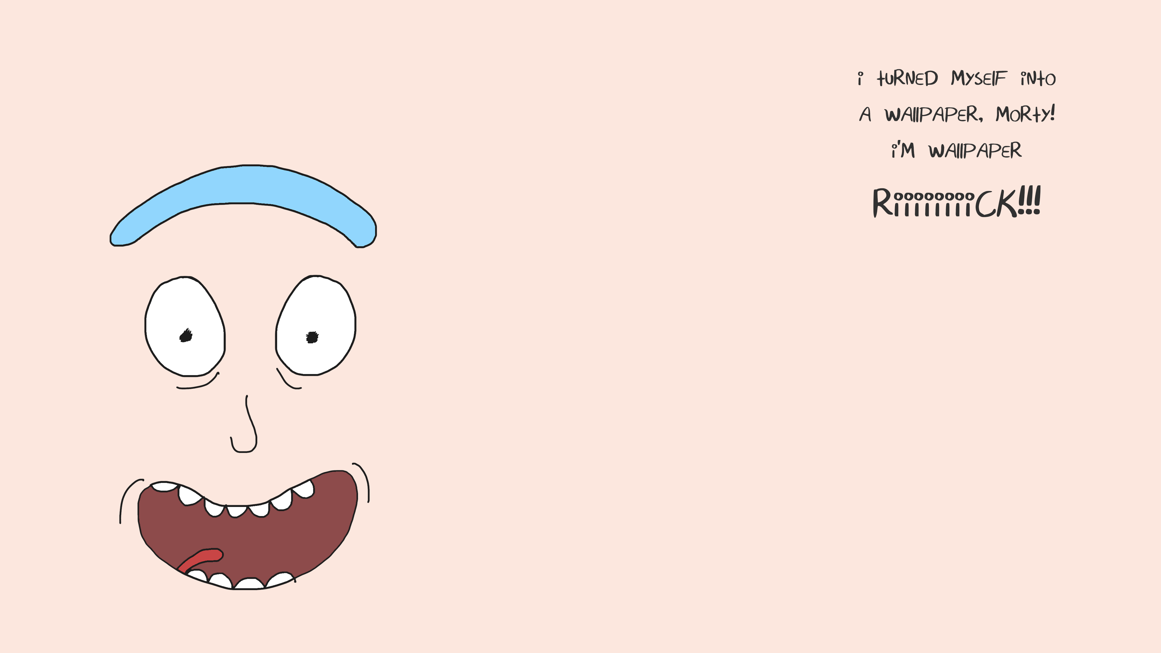 Minimal Rick And Morty Wallpapers