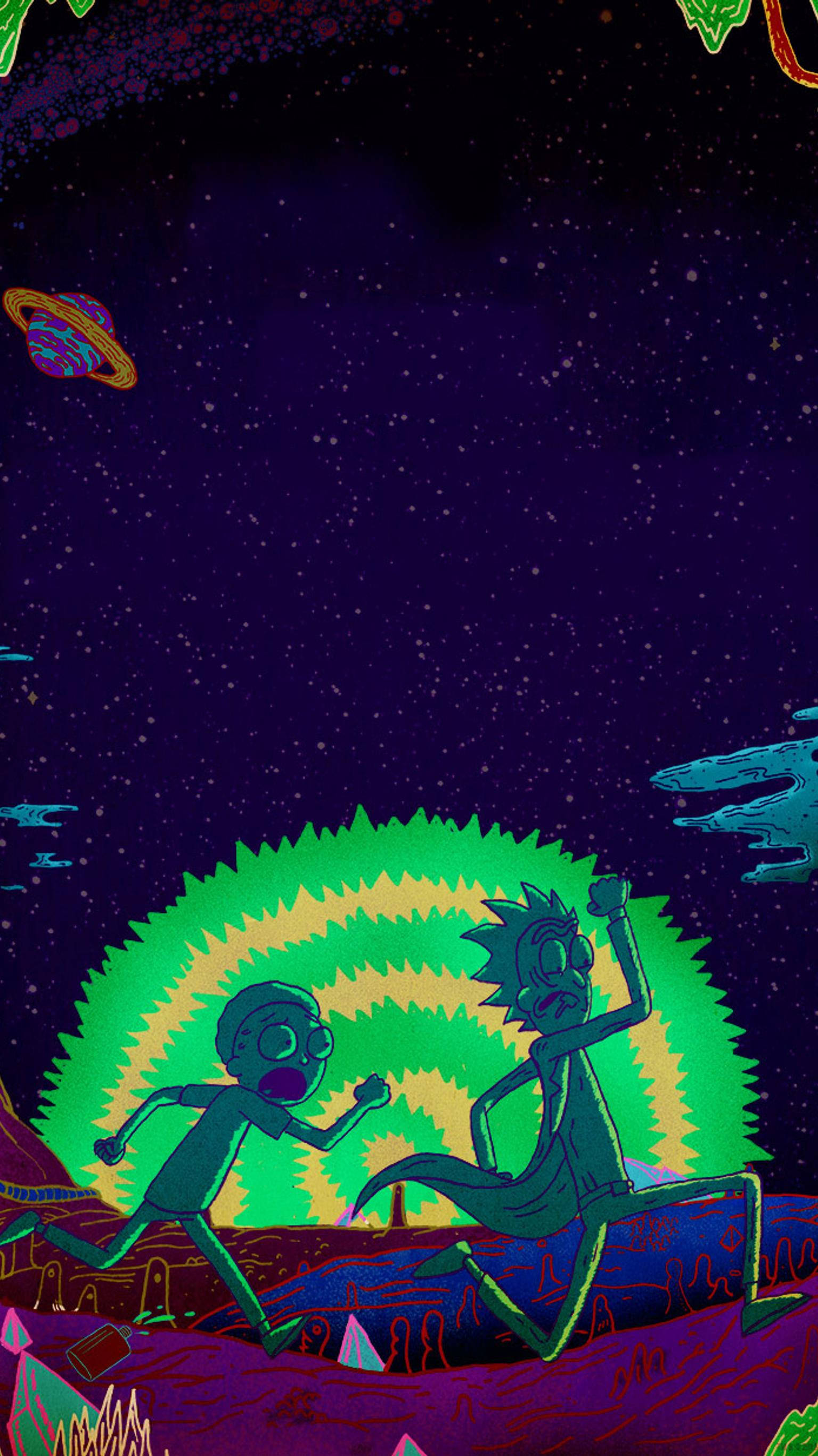 Minimal Rick And Morty Wallpapers