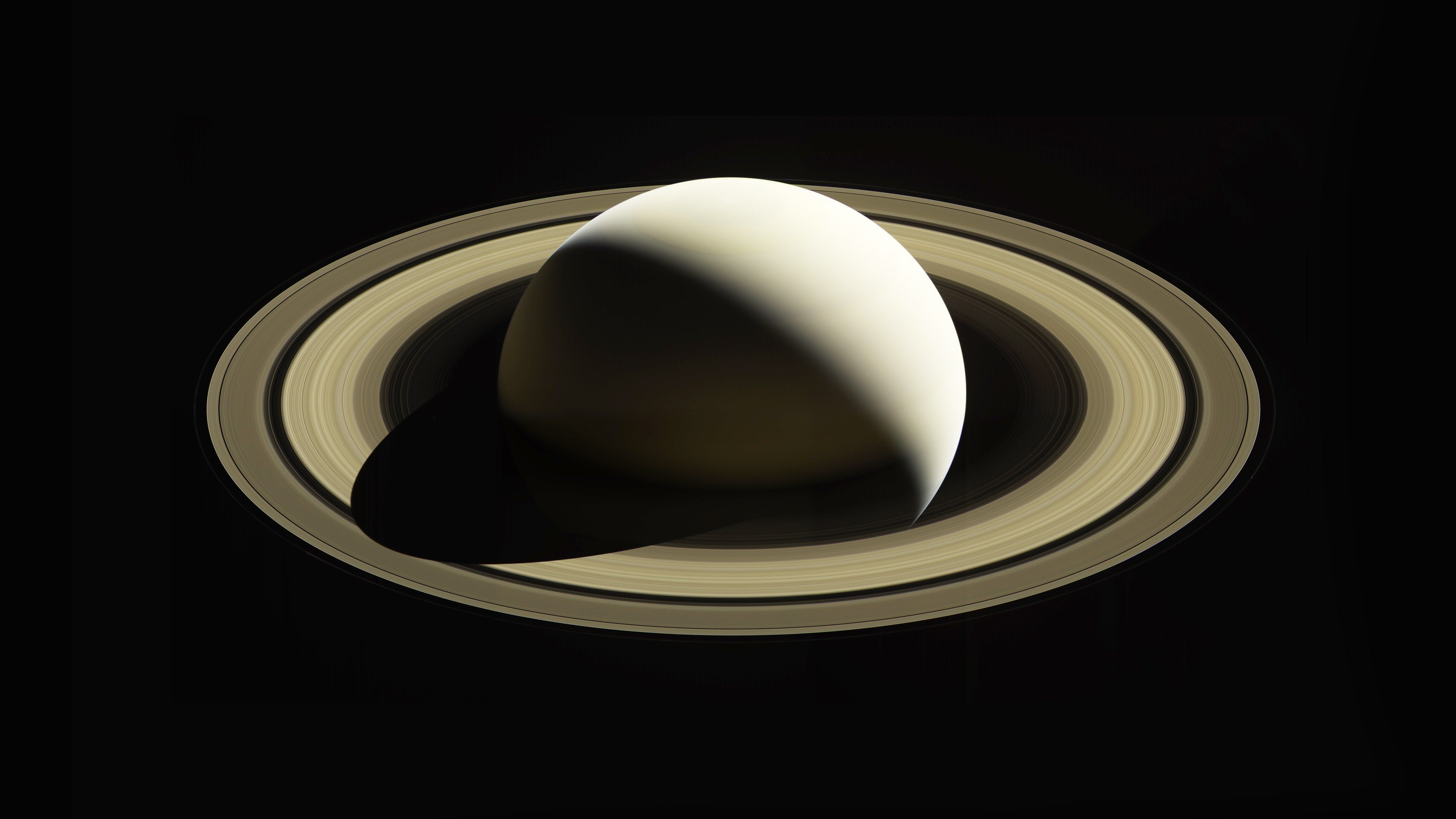 Minimal Saturn Planet Wallpapers