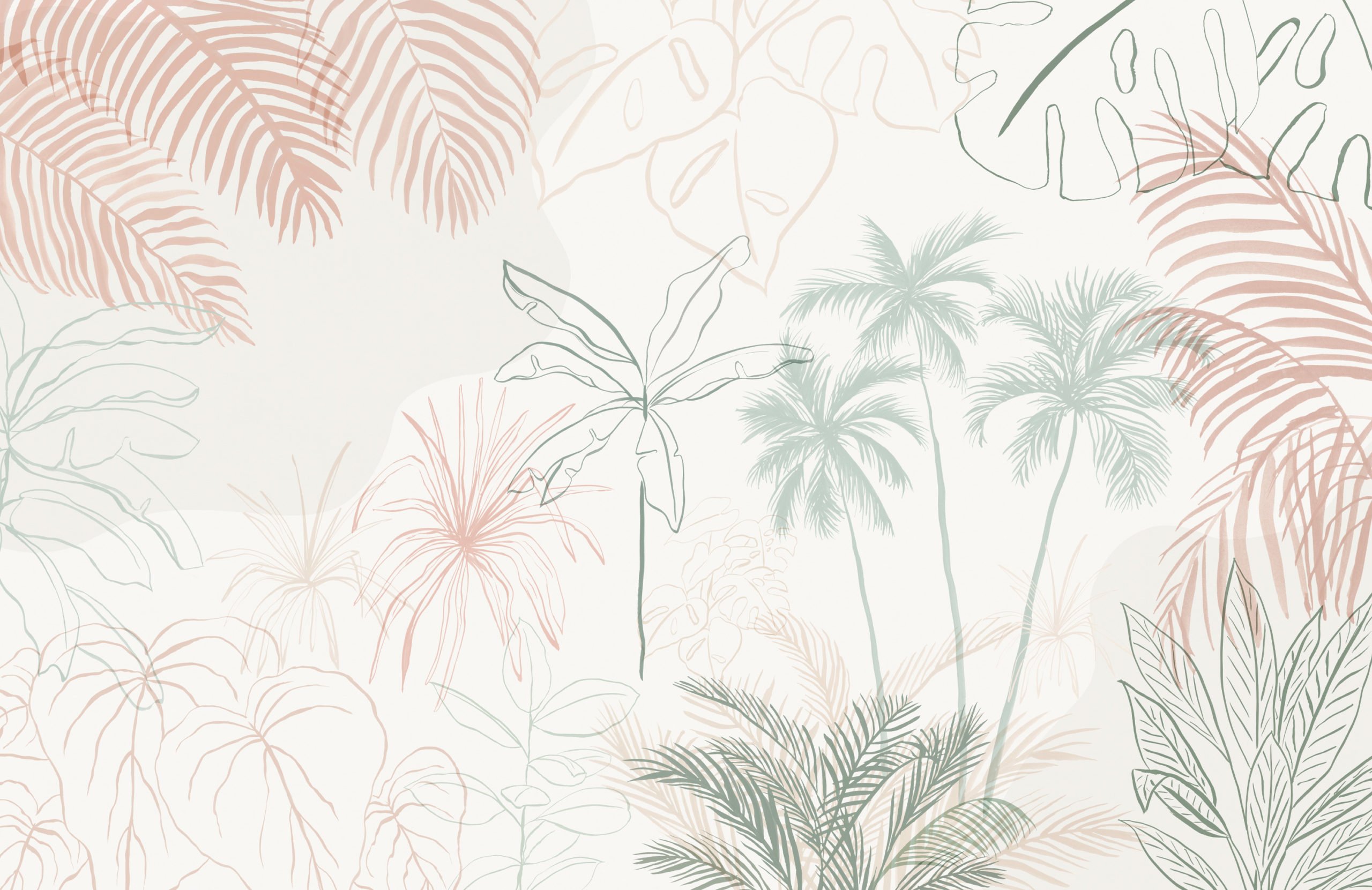 Minimal Tropical Wallpapers