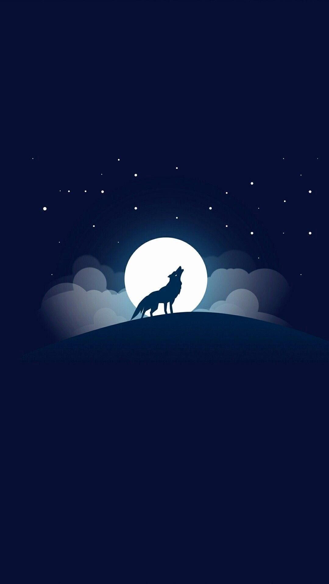 Minimal Wolf Wallpapers