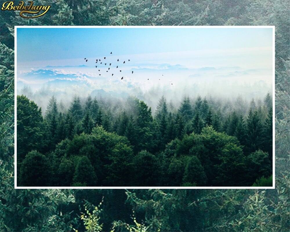 Minimalism Birds Mountains Trees Forest Wallpapers