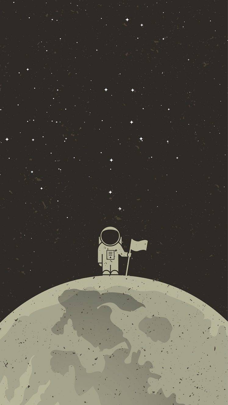 Minimalist Astronaut Wallpapers