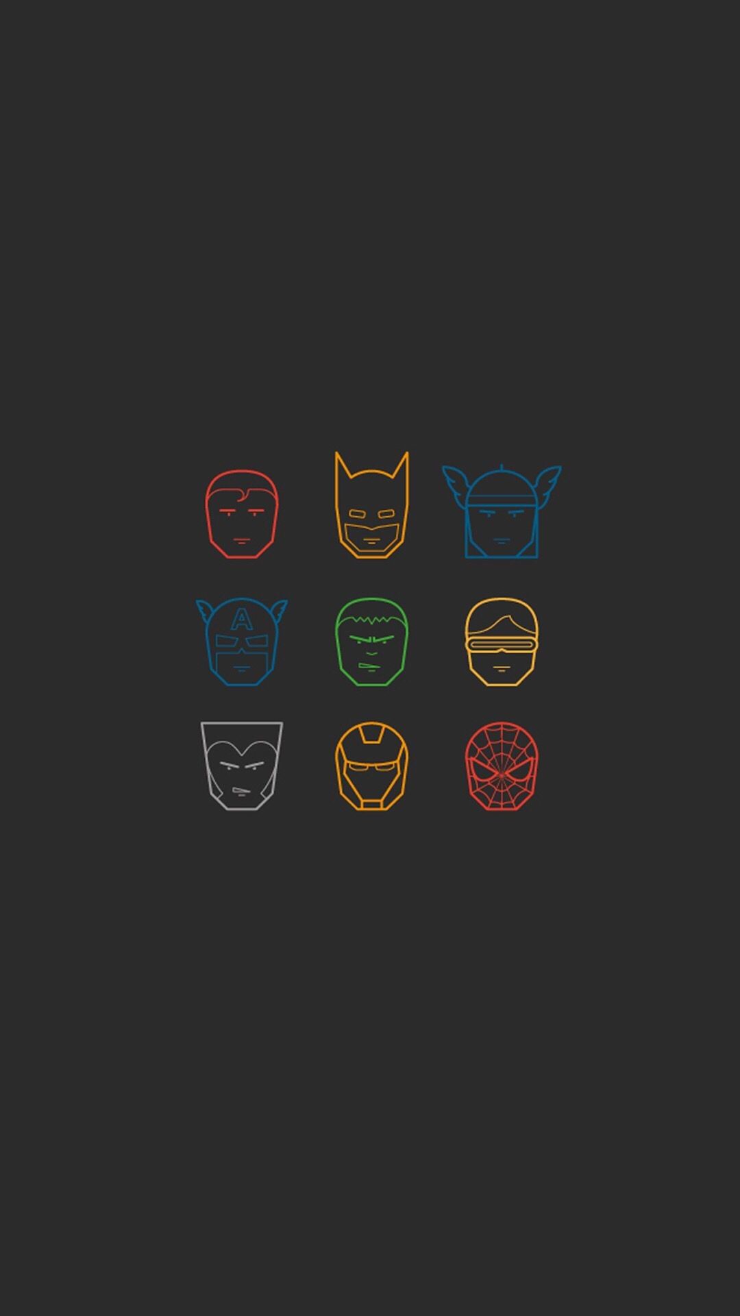 Minimalist Avengers Wallpapers