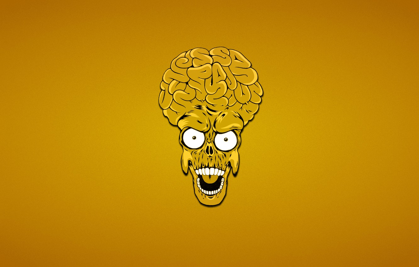 Minimalist Brain Wallpapers