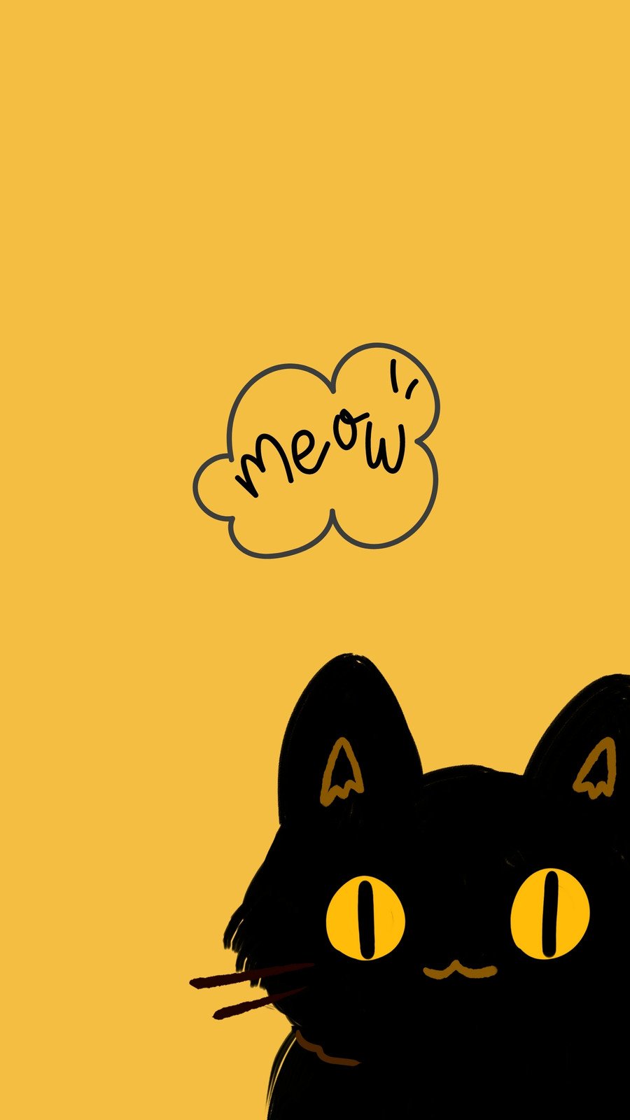 Minimalist Cat Wallpapers