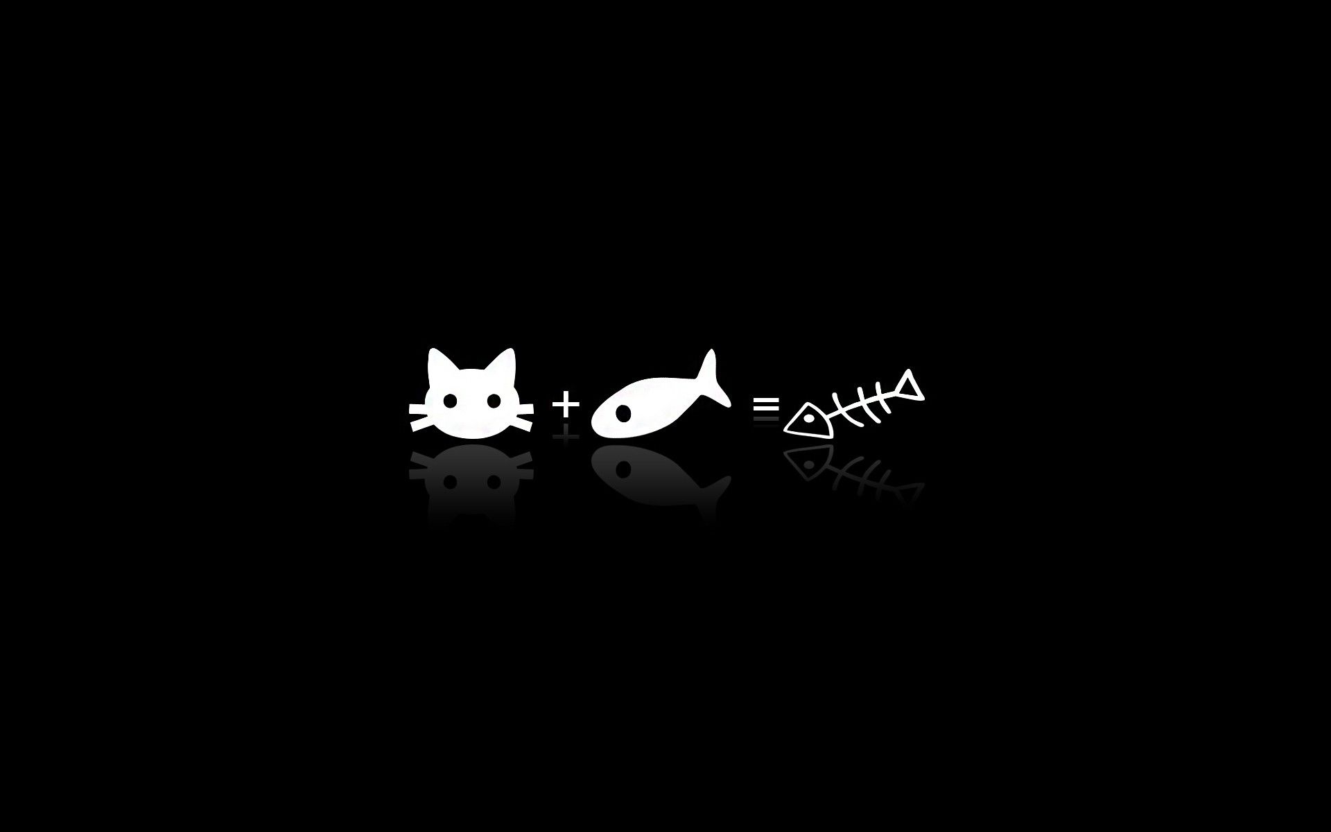 Minimalist Cat Desktop Wallpapers