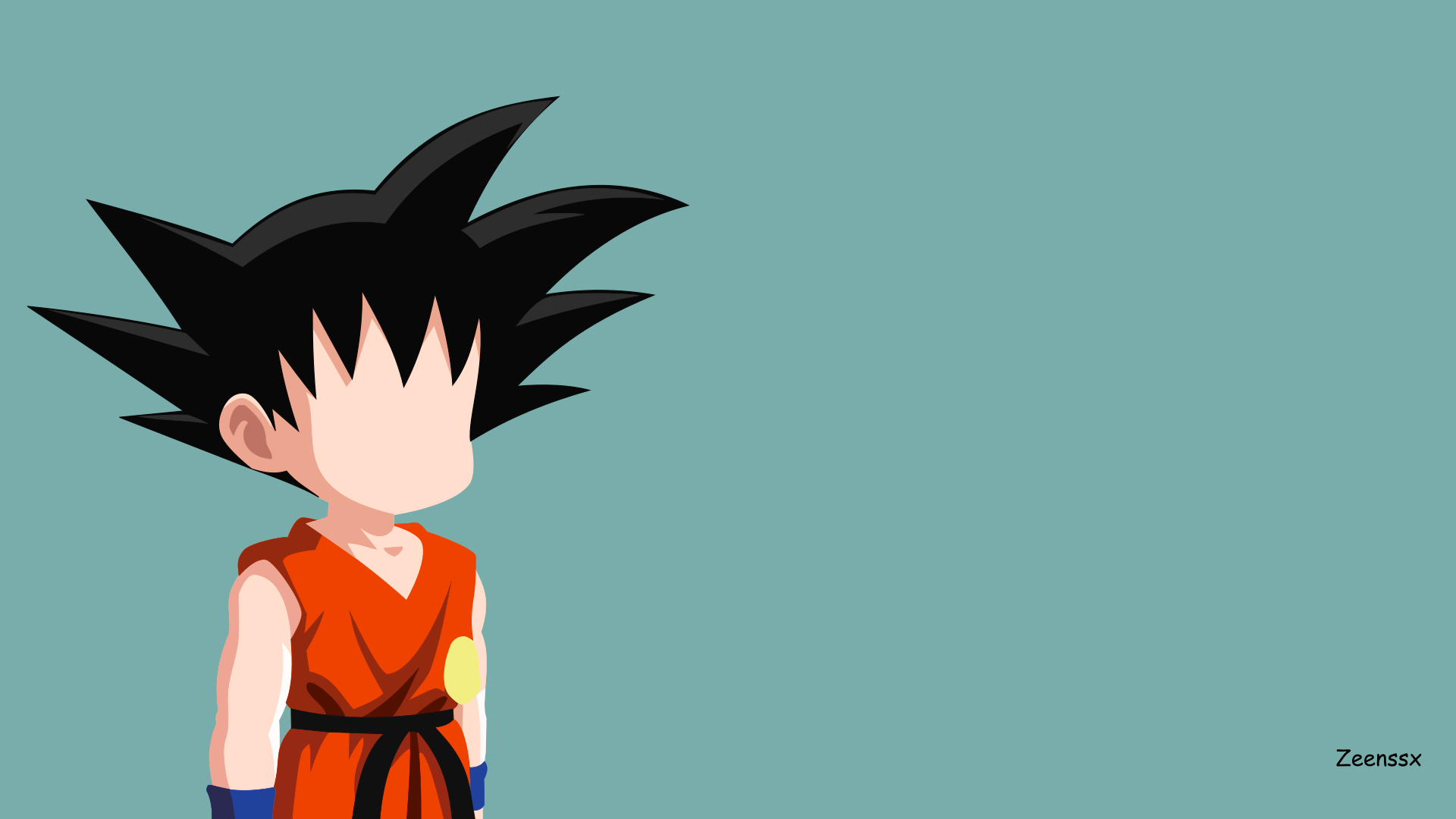 Minimalist Dragon Ball Z Wallpapers