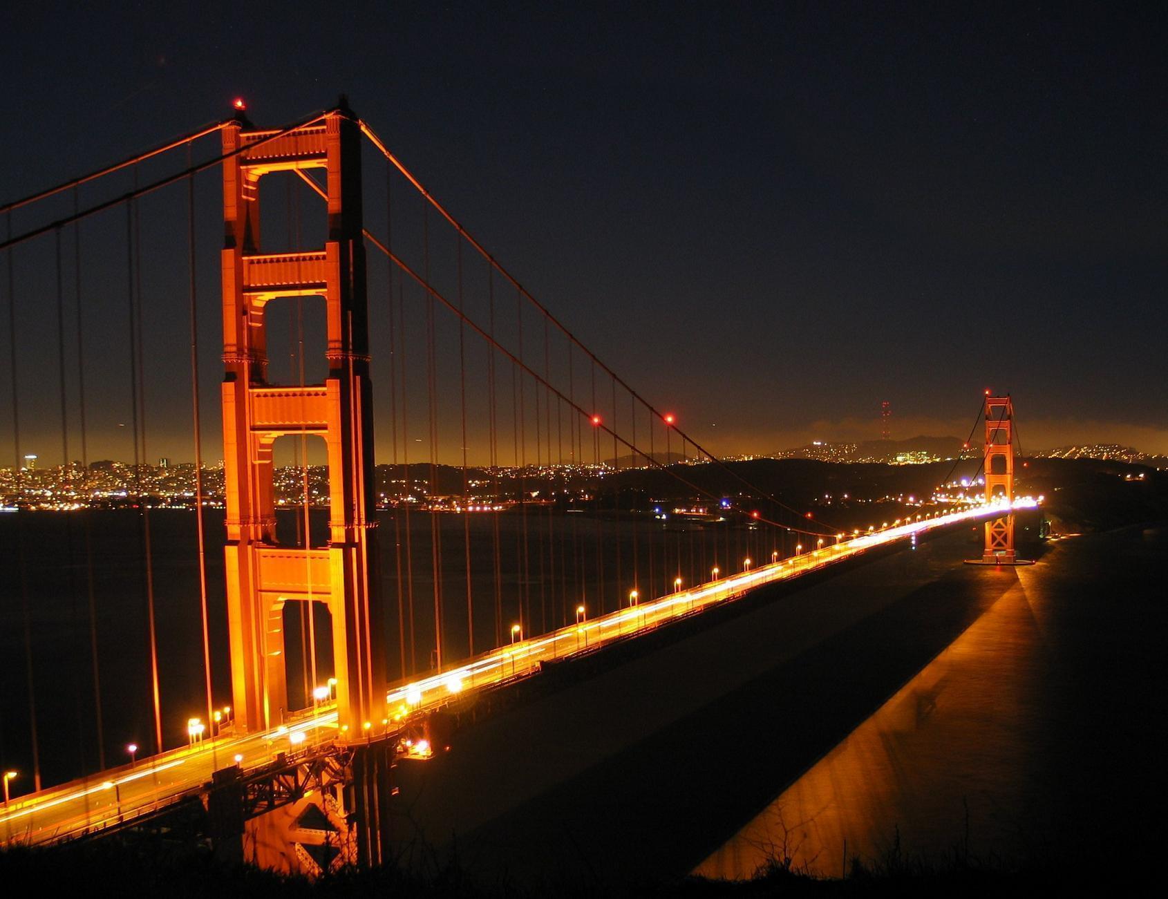 Minimalist Golden Gate Bridge Wallpapers