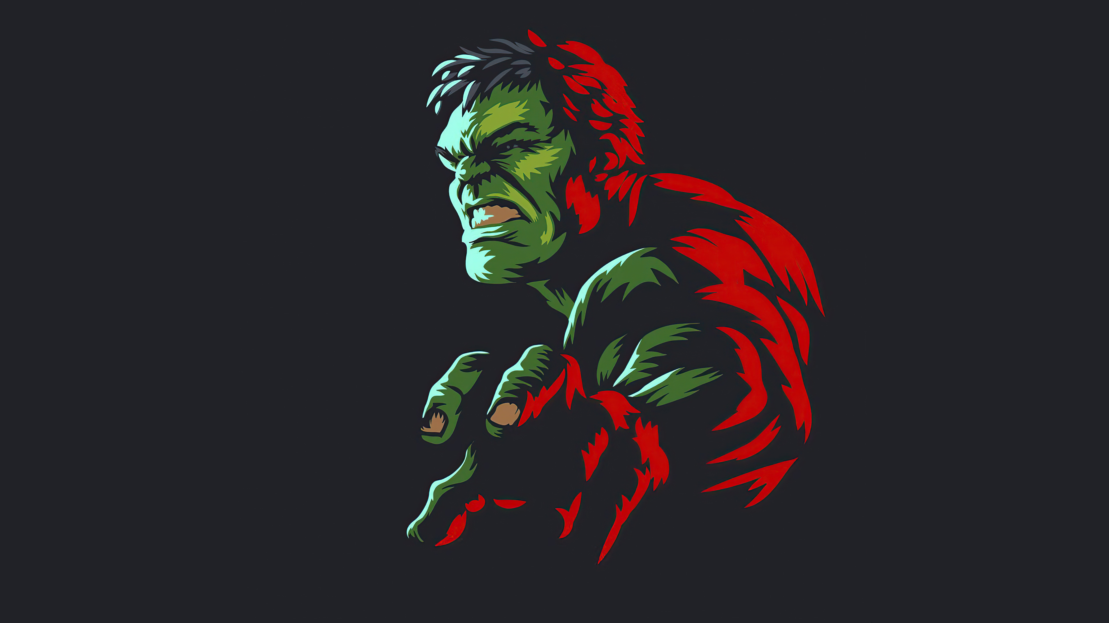 Minimalist Hulk Wallpapers