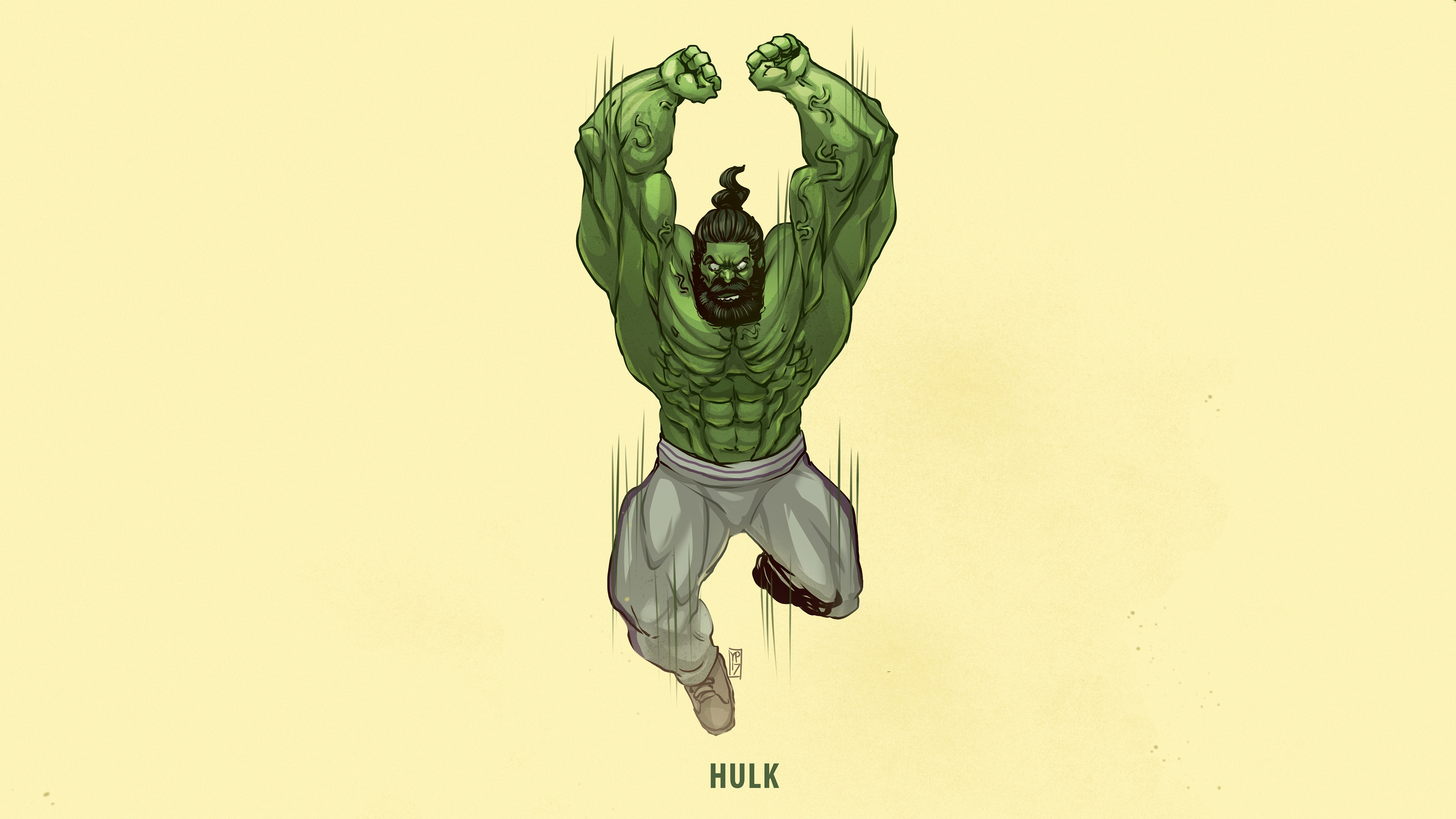 Minimalist Hulk Wallpapers