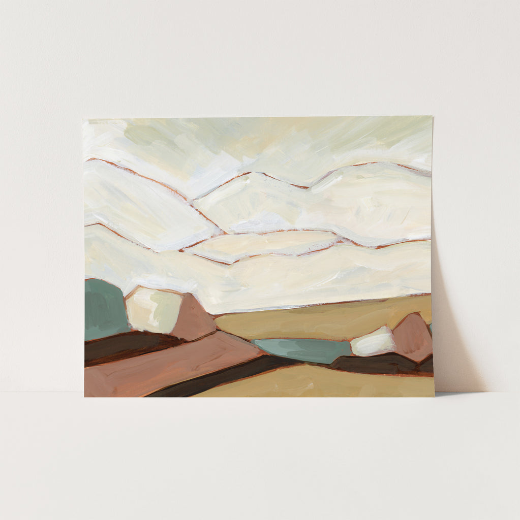 Minimalist Landscape Painting Wallpapers