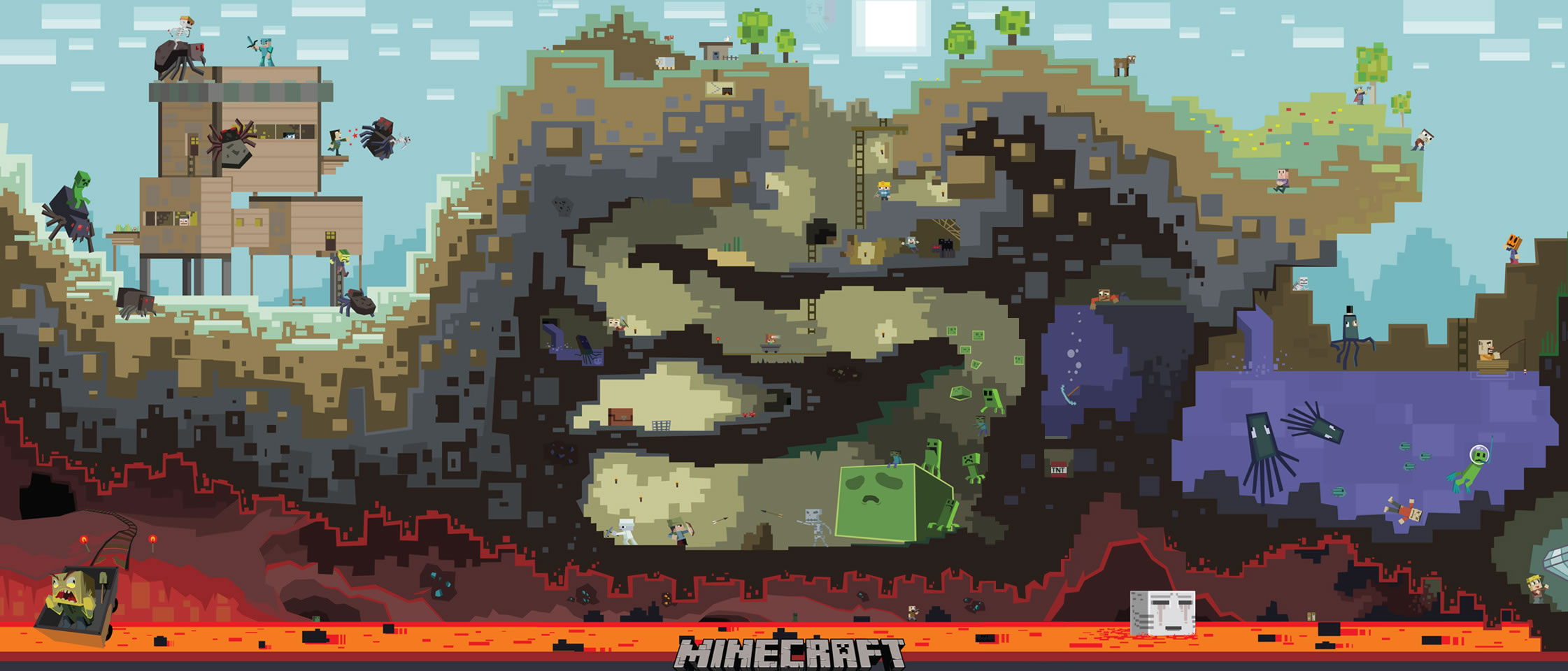 Minimalist Minecraft Wallpapers