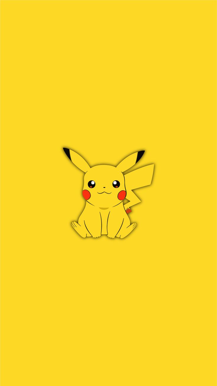 Minimalist Pikachu Wallpapers