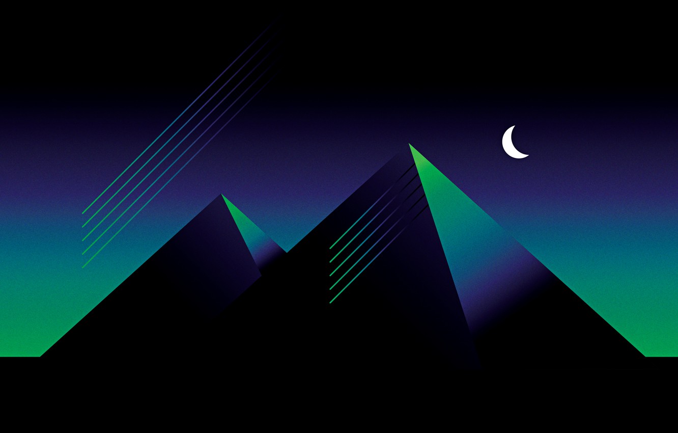 Minimalist Pyramid Wallpapers