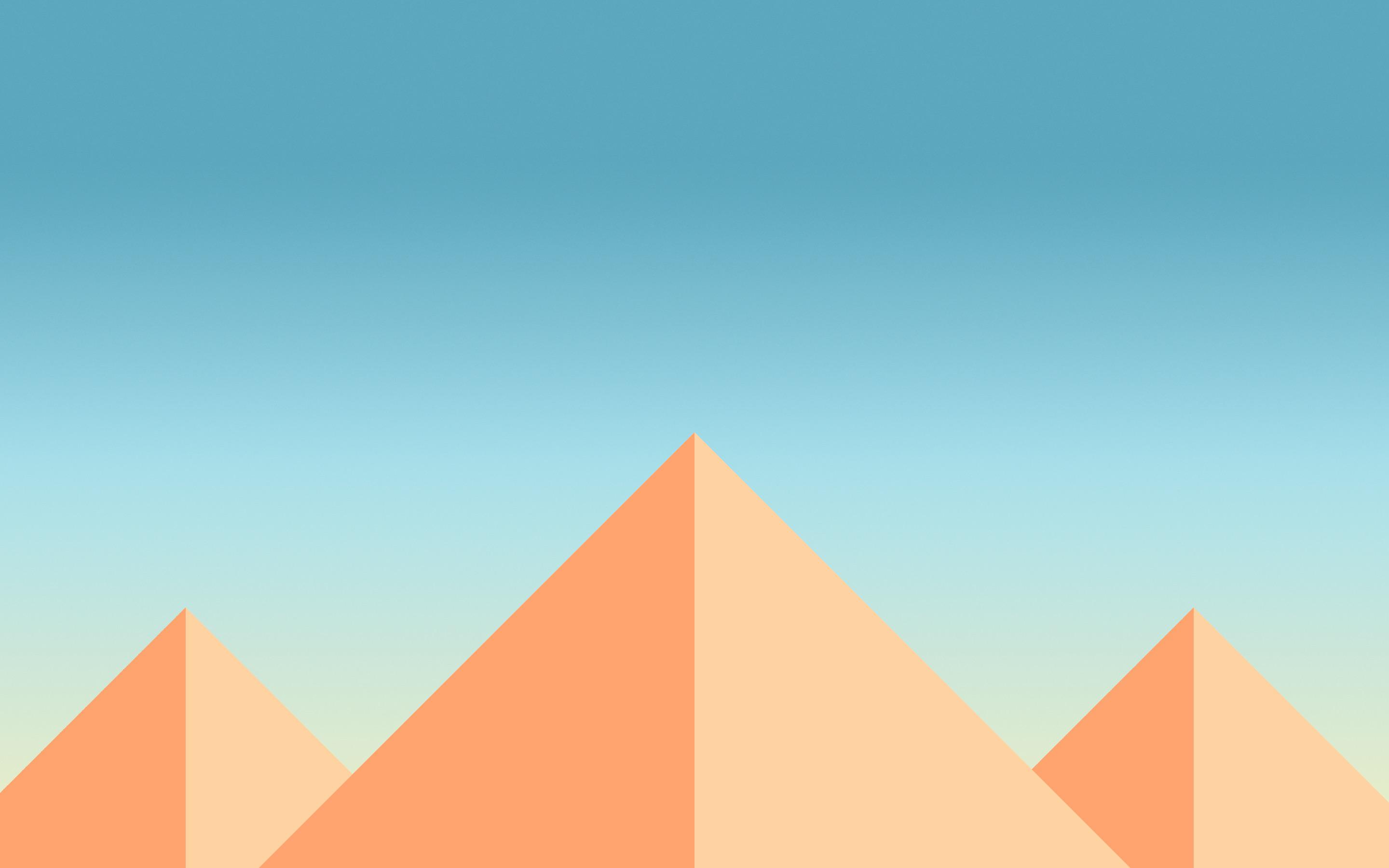 Minimalist Pyramid Wallpapers