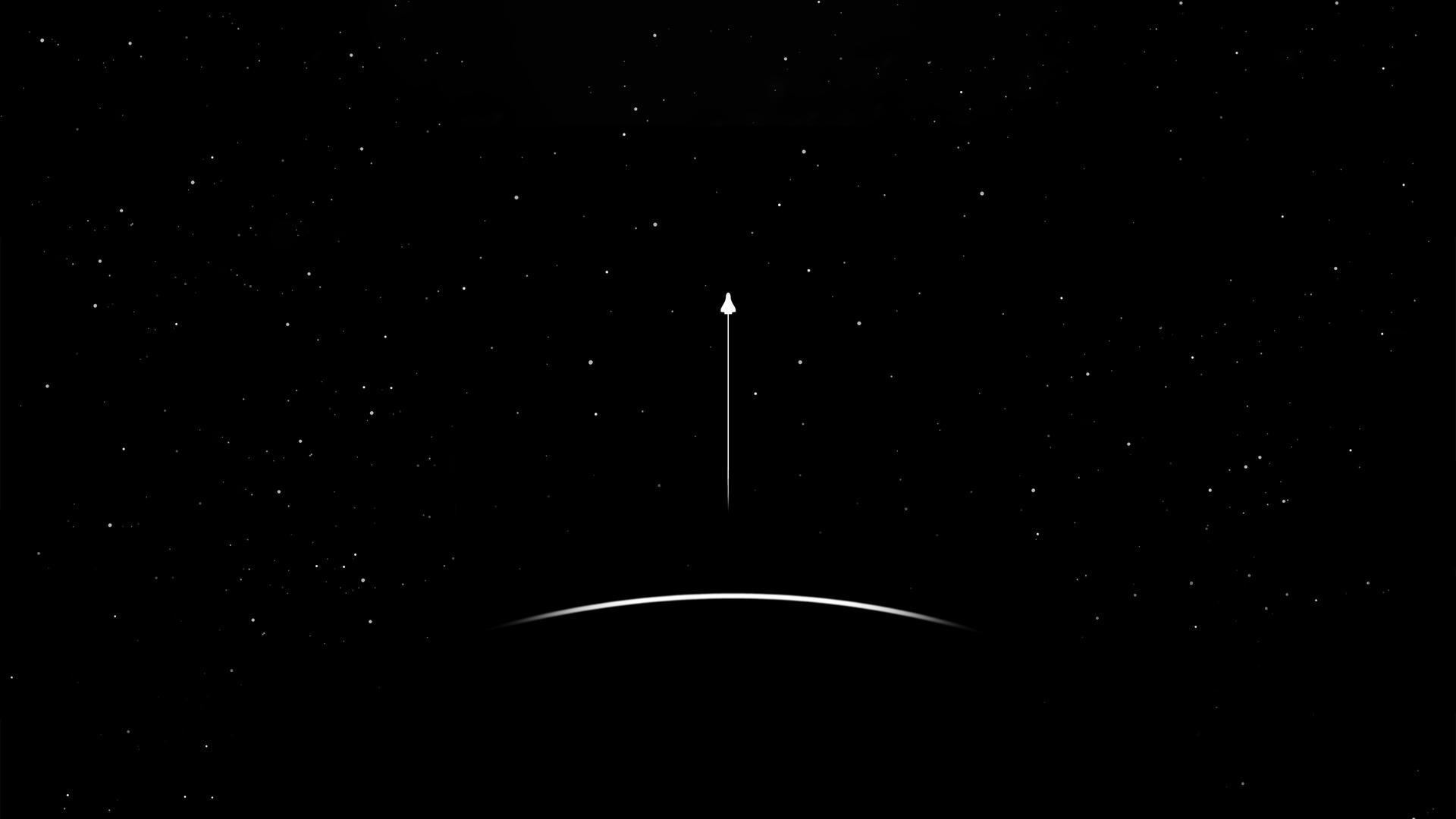 Minimalist Solar System Wallpapers