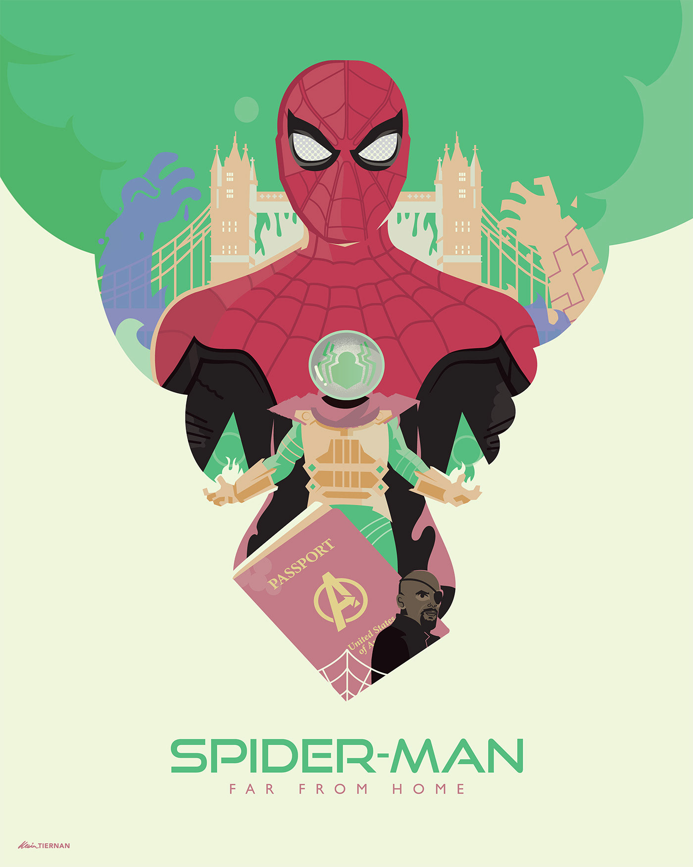 Minimalist Spider Man Far From Home Wallpapers