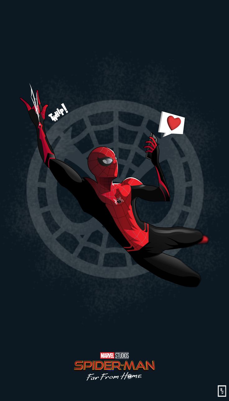 Minimalist Spider Man Far From Home Wallpapers