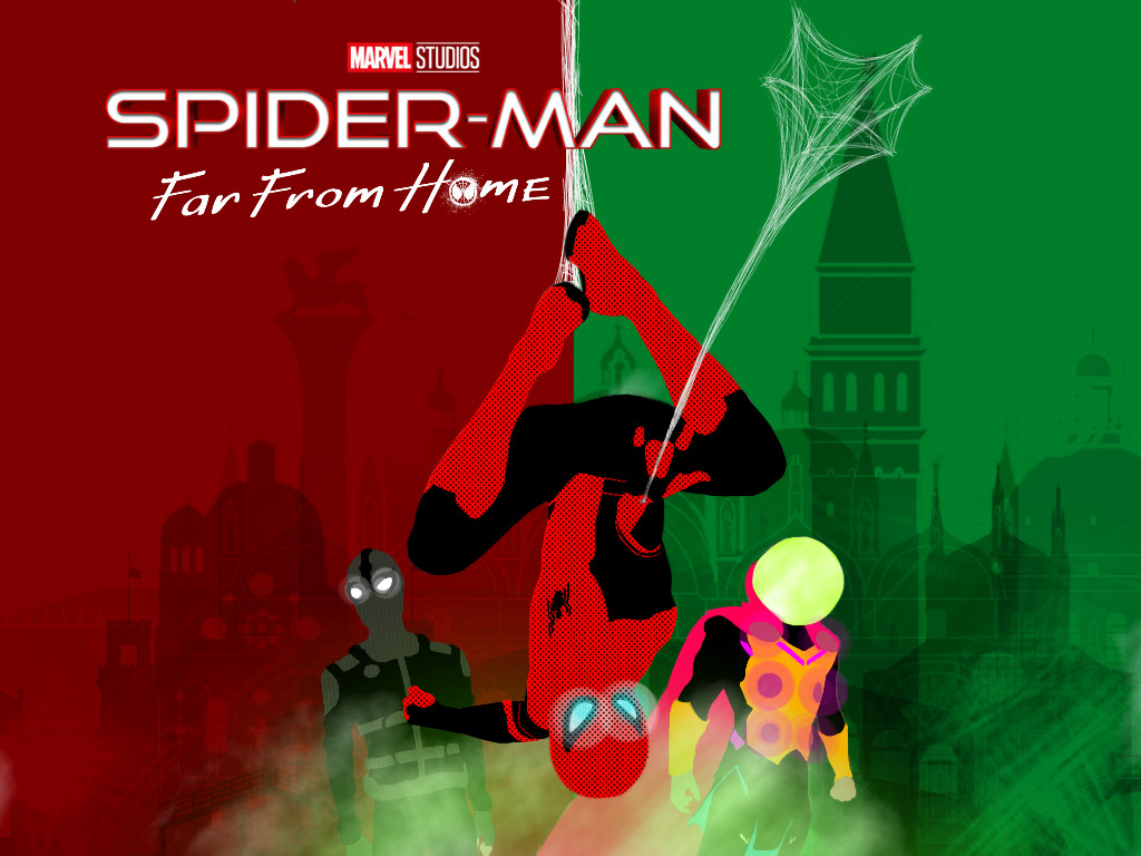 Minimalist Spider Man Far From Home Wallpapers