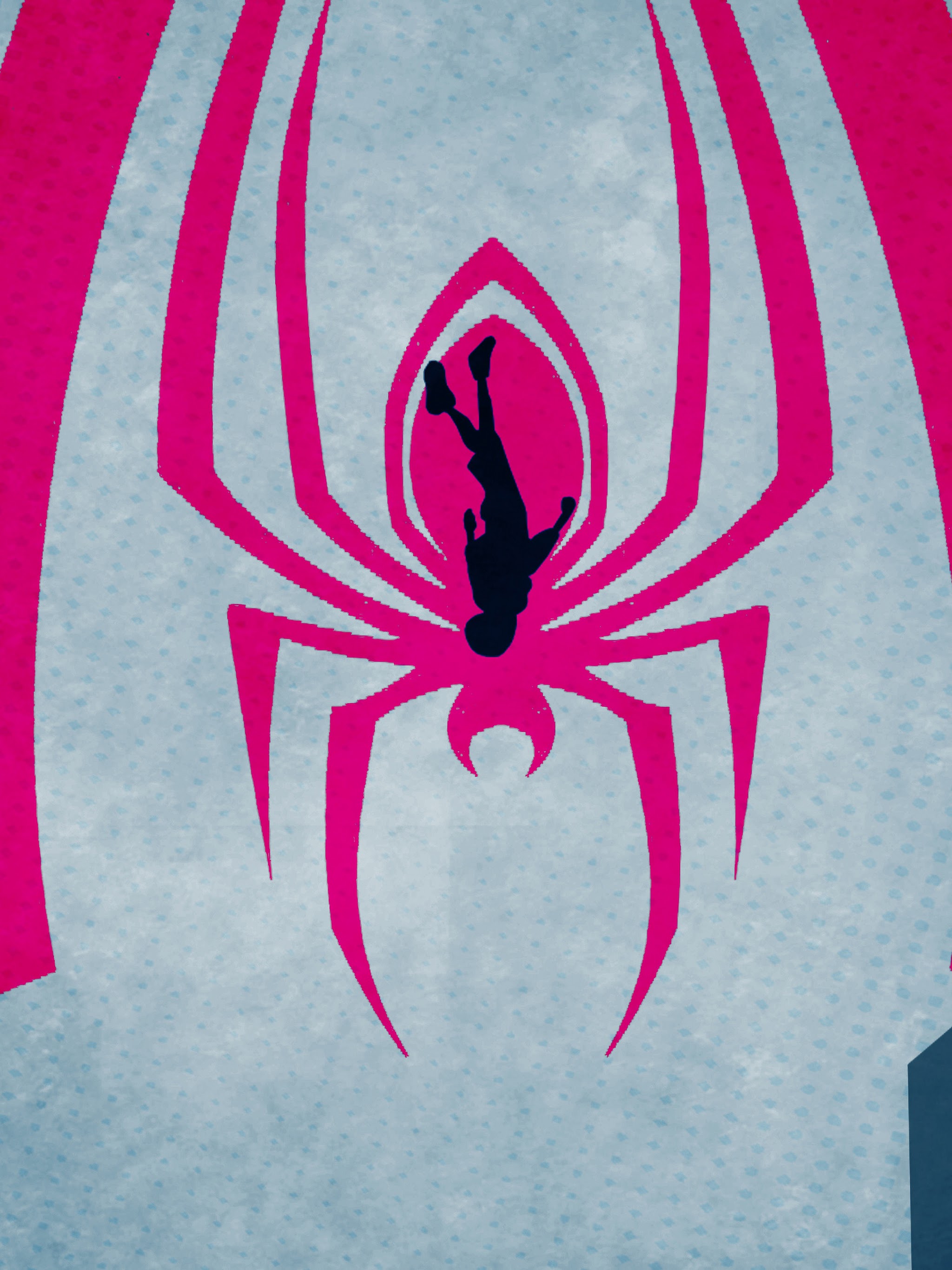 Minimalist Spiderman Into The Spider-Verse 4K Wallpapers