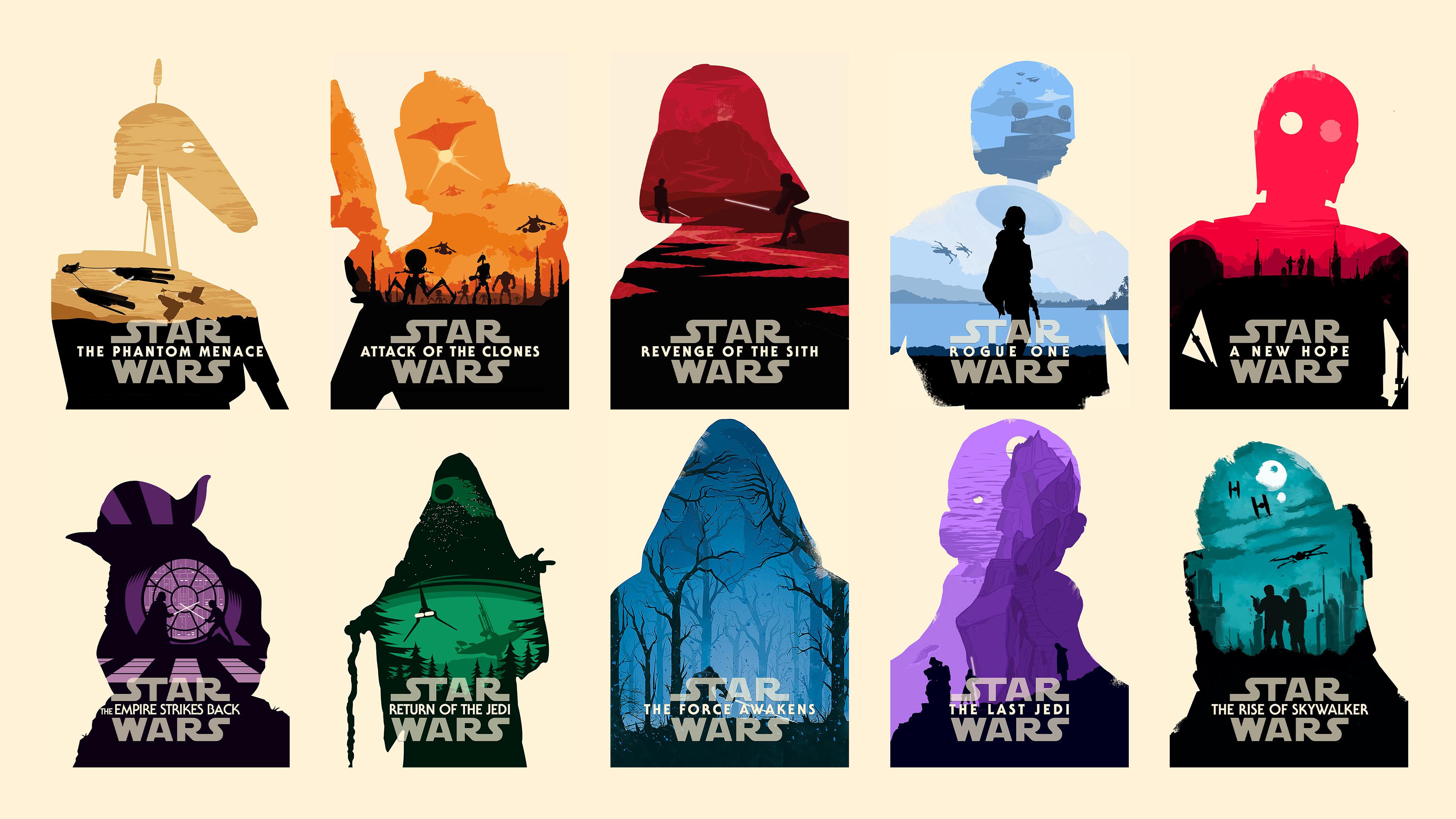 Minimalist Star Wars Empire Wallpapers