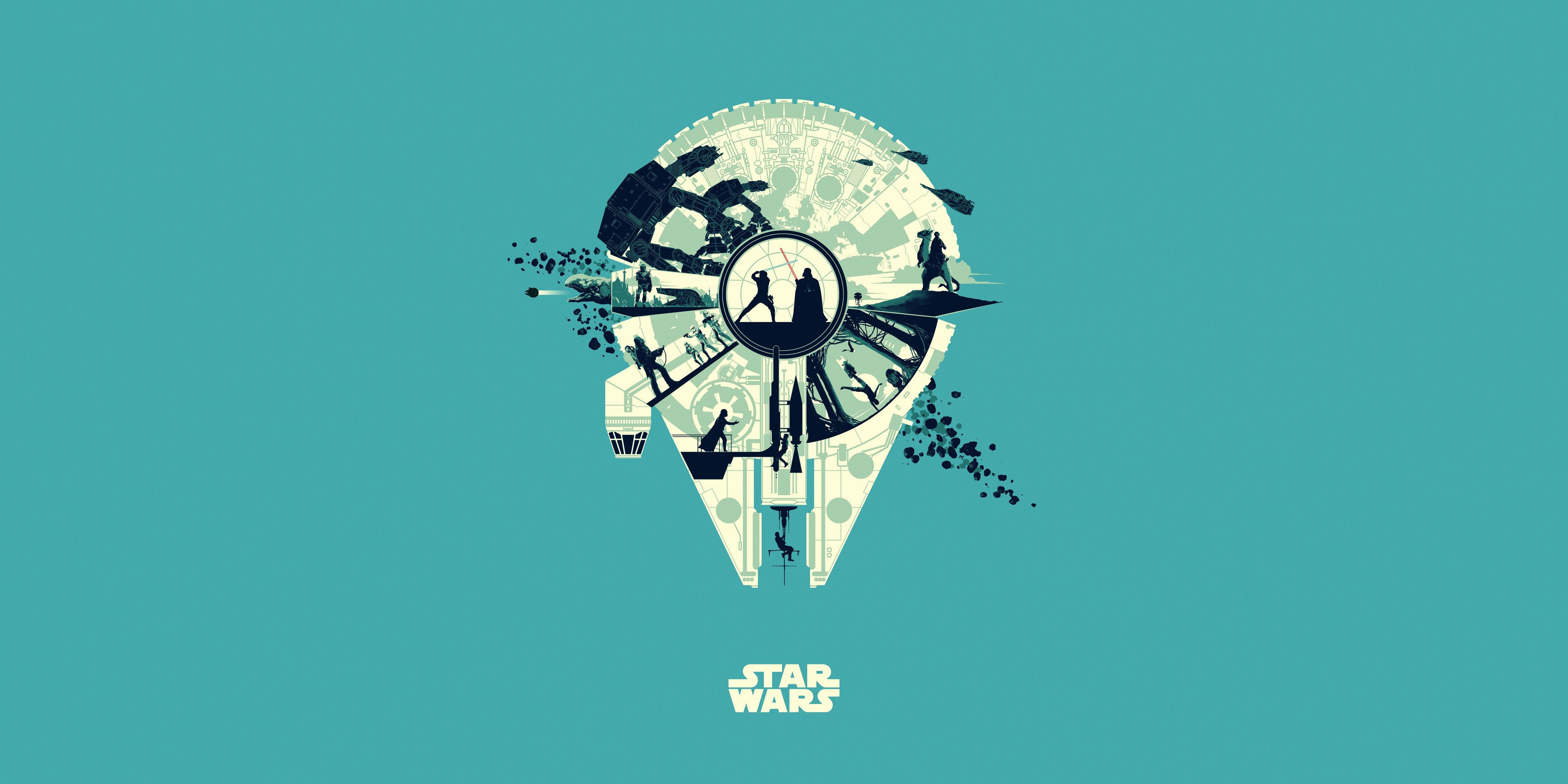 Minimalist Star Wars Empire Wallpapers