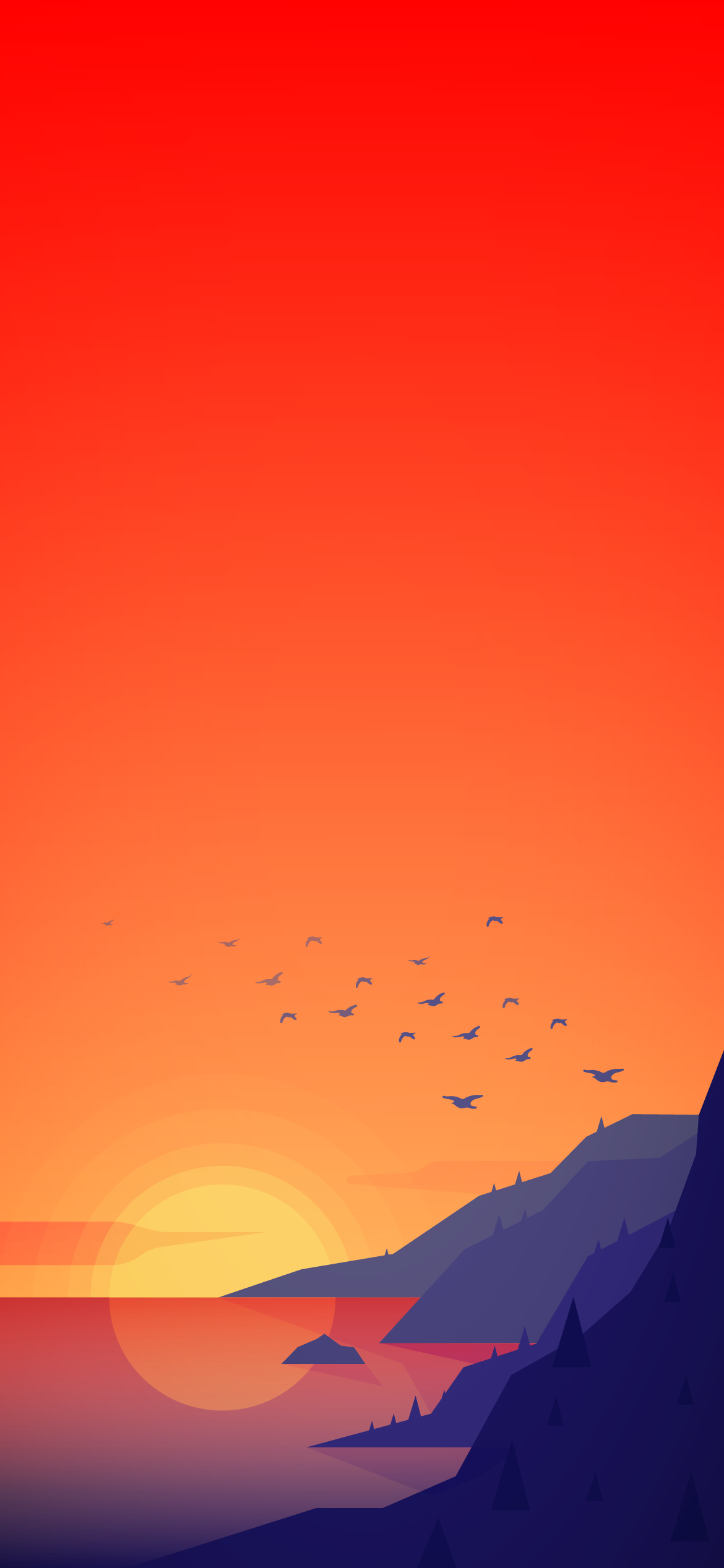 Minimalist Sunset Wallpapers