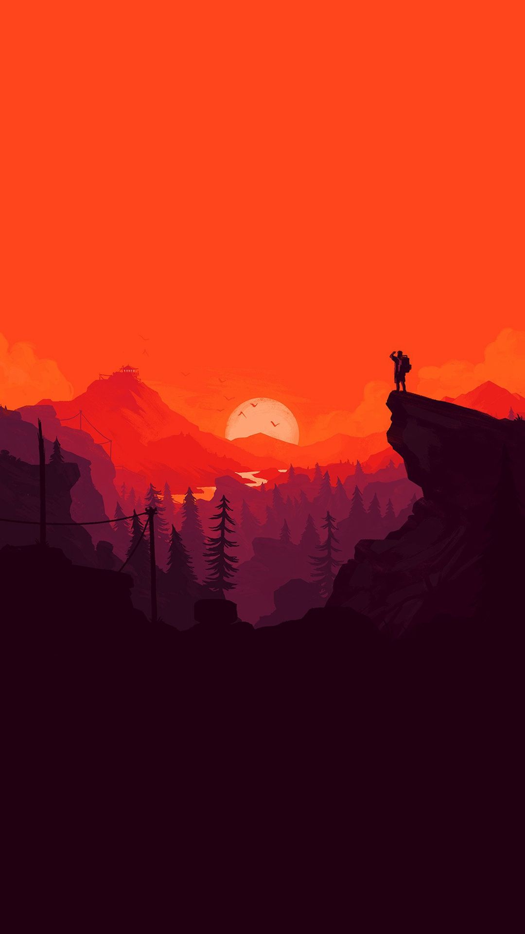 Minimalist Sunset Wallpapers