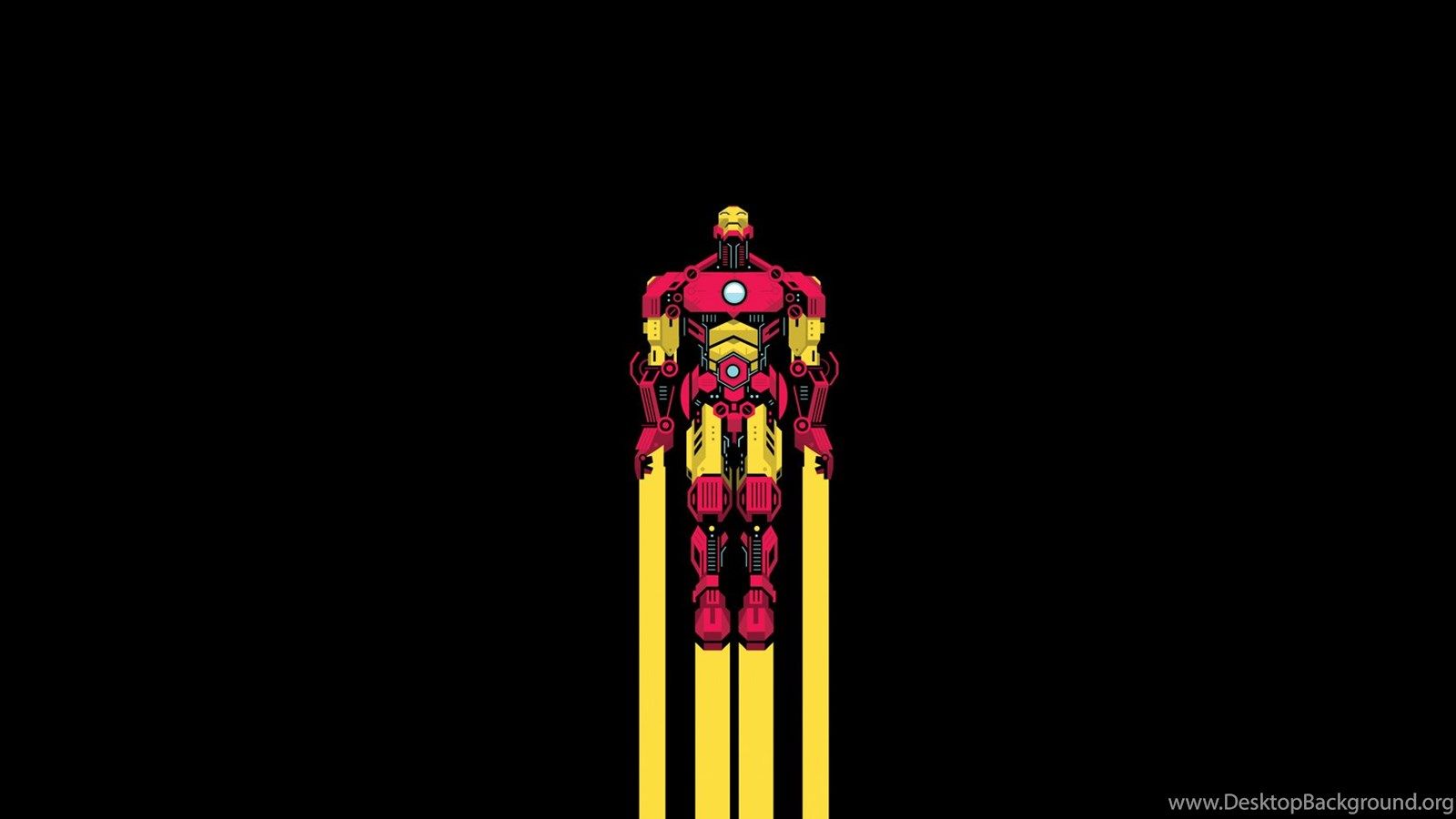 Minimalist Superhero Phone Wallpapers