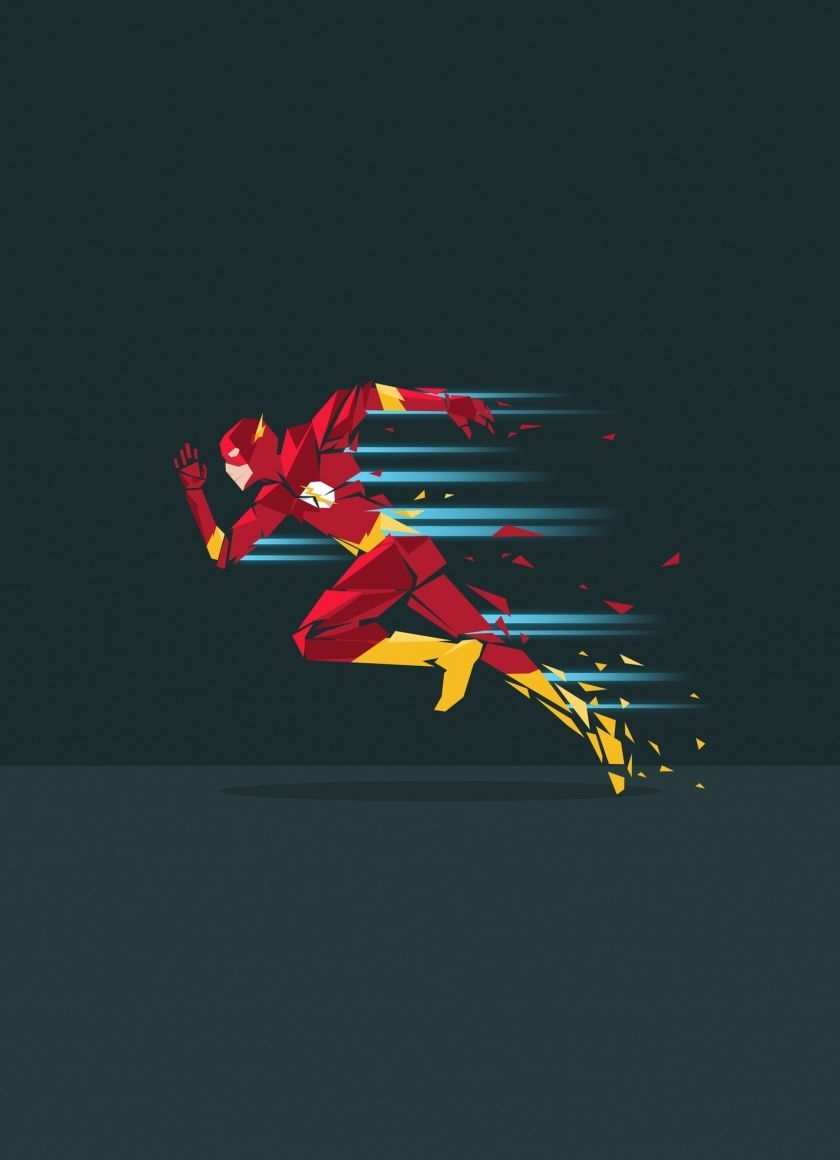 Minimalist Superhero Phone Wallpapers