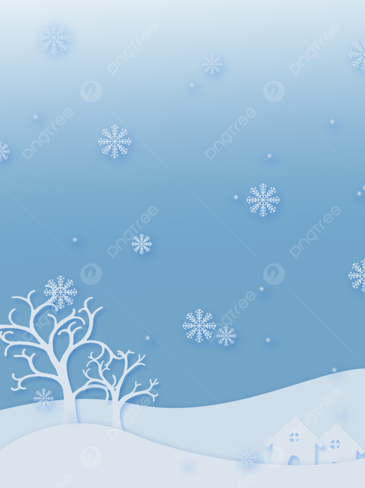 Minimalist Winter Wallpapers