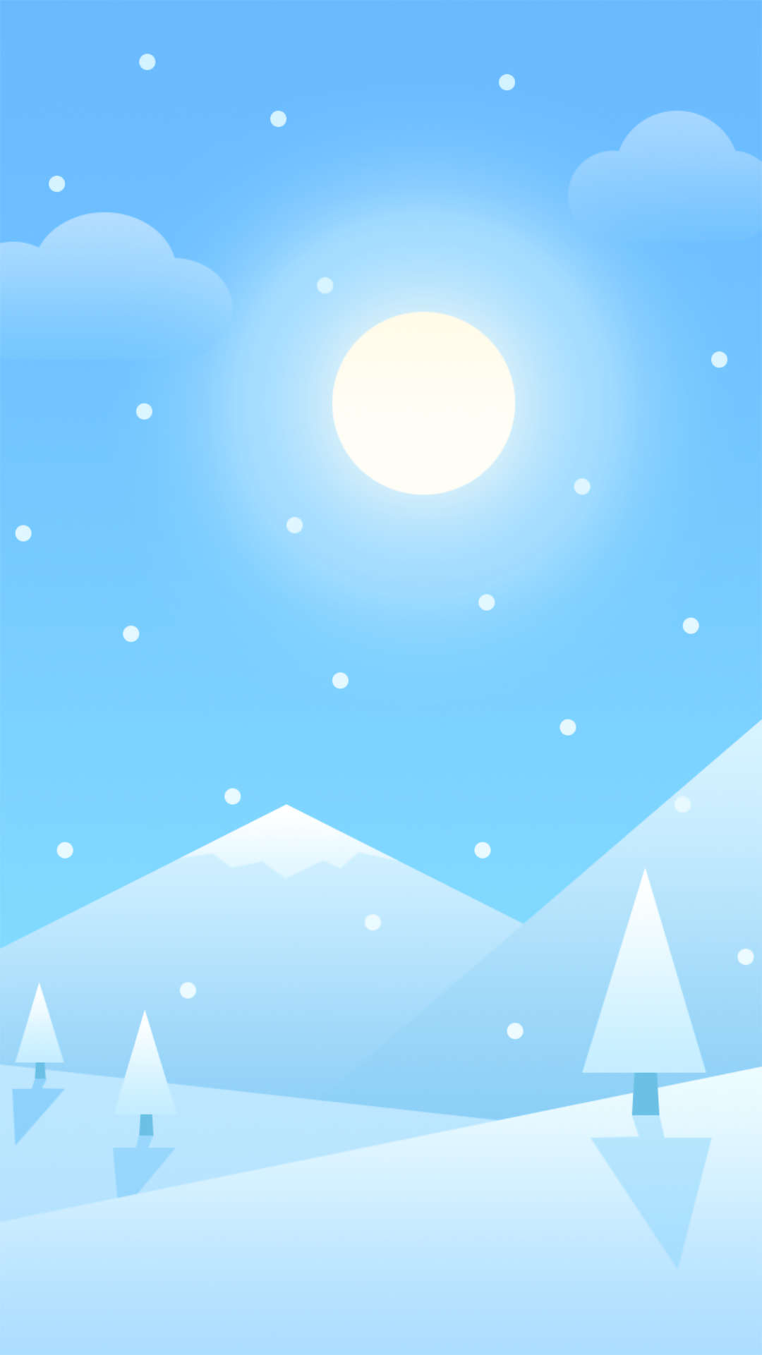 Minimalist Winter Wallpapers