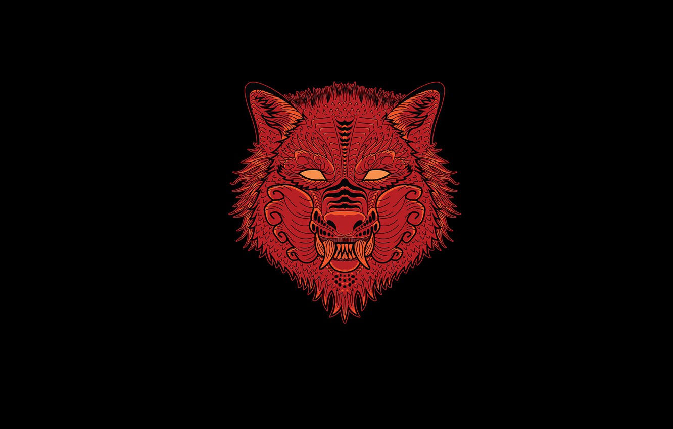 Minimalist Wolf Wallpapers