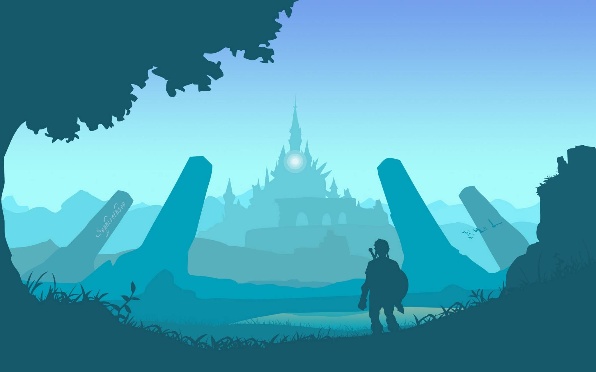 Minimalist Zelda Wallpapers