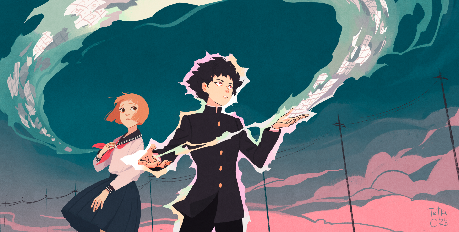 Mob Psycho 100 Cool Digital Art Wallpapers