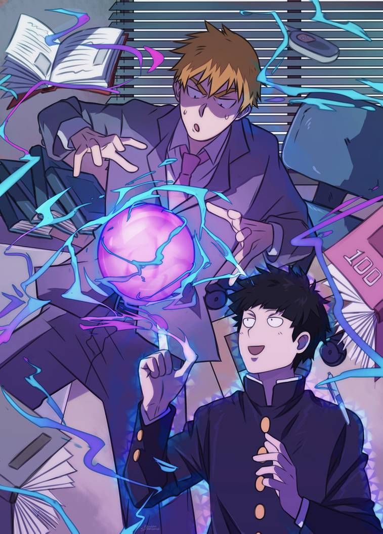 Mob Psycho 100 Cool Digital Art Wallpapers