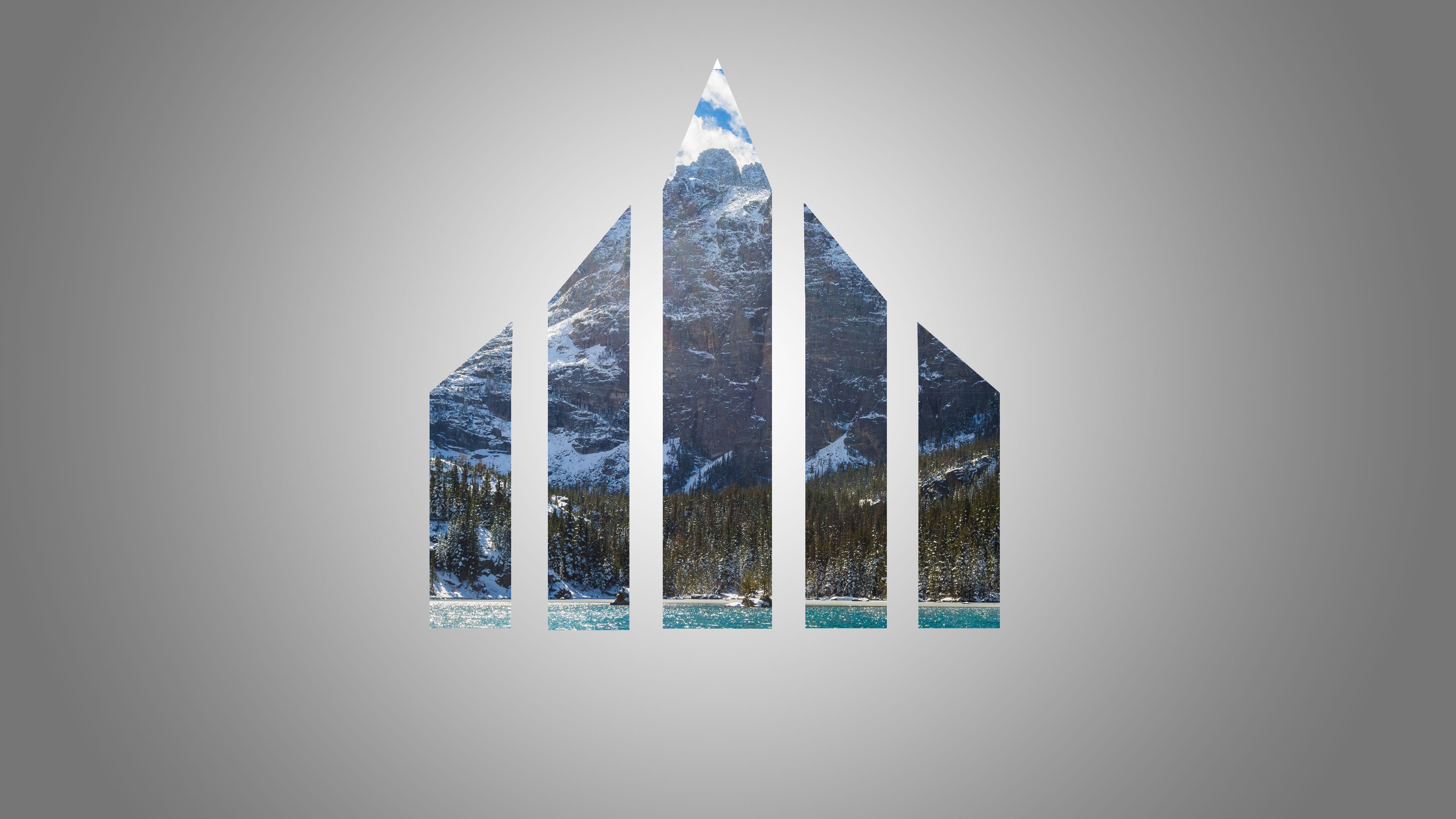 Mountains Minimalism Wallpapers