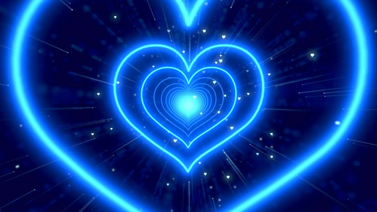 Neon Light Heart Wallpapers