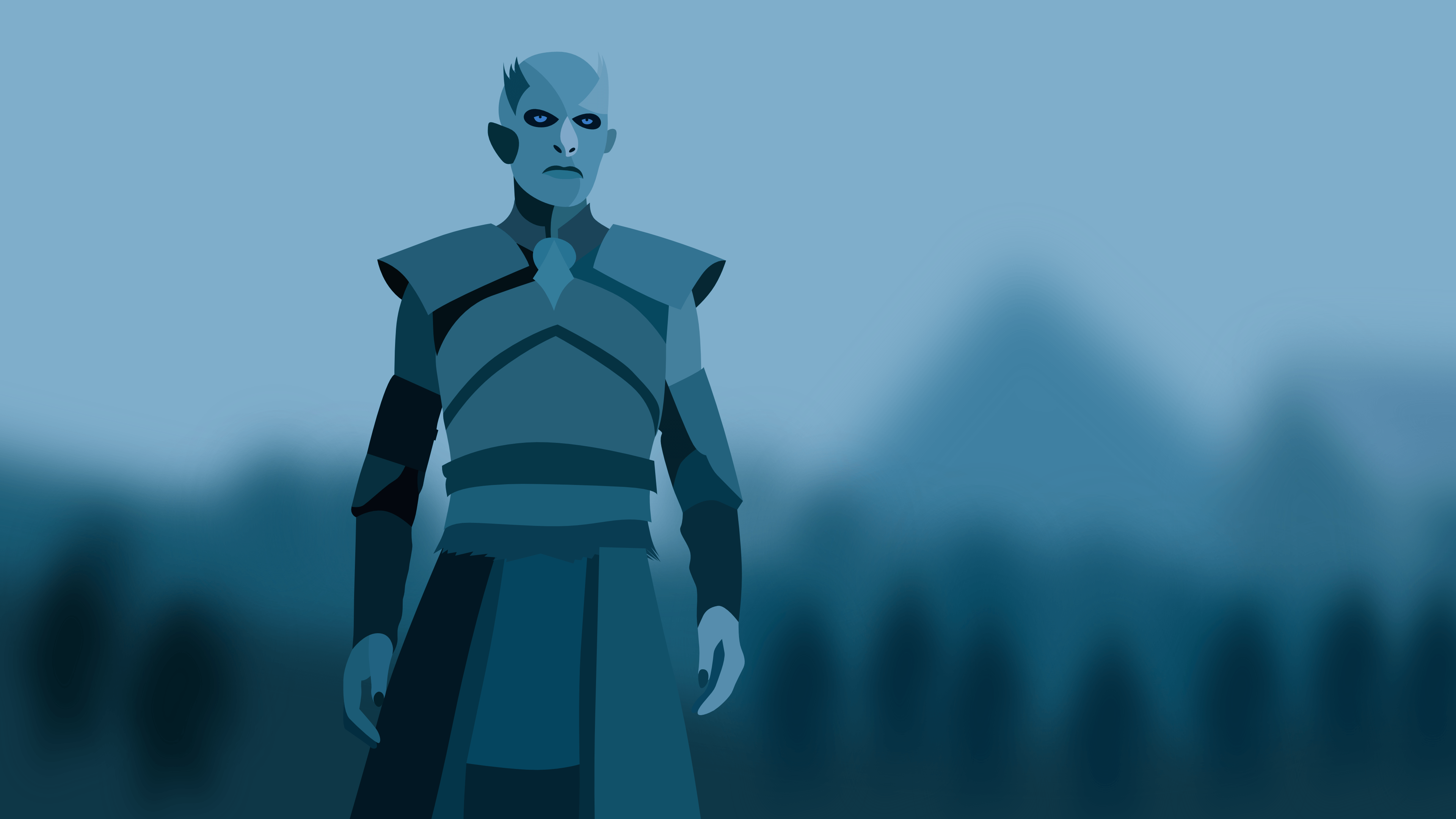 Night King Minimalist From Game Of Thrones Wallpapers