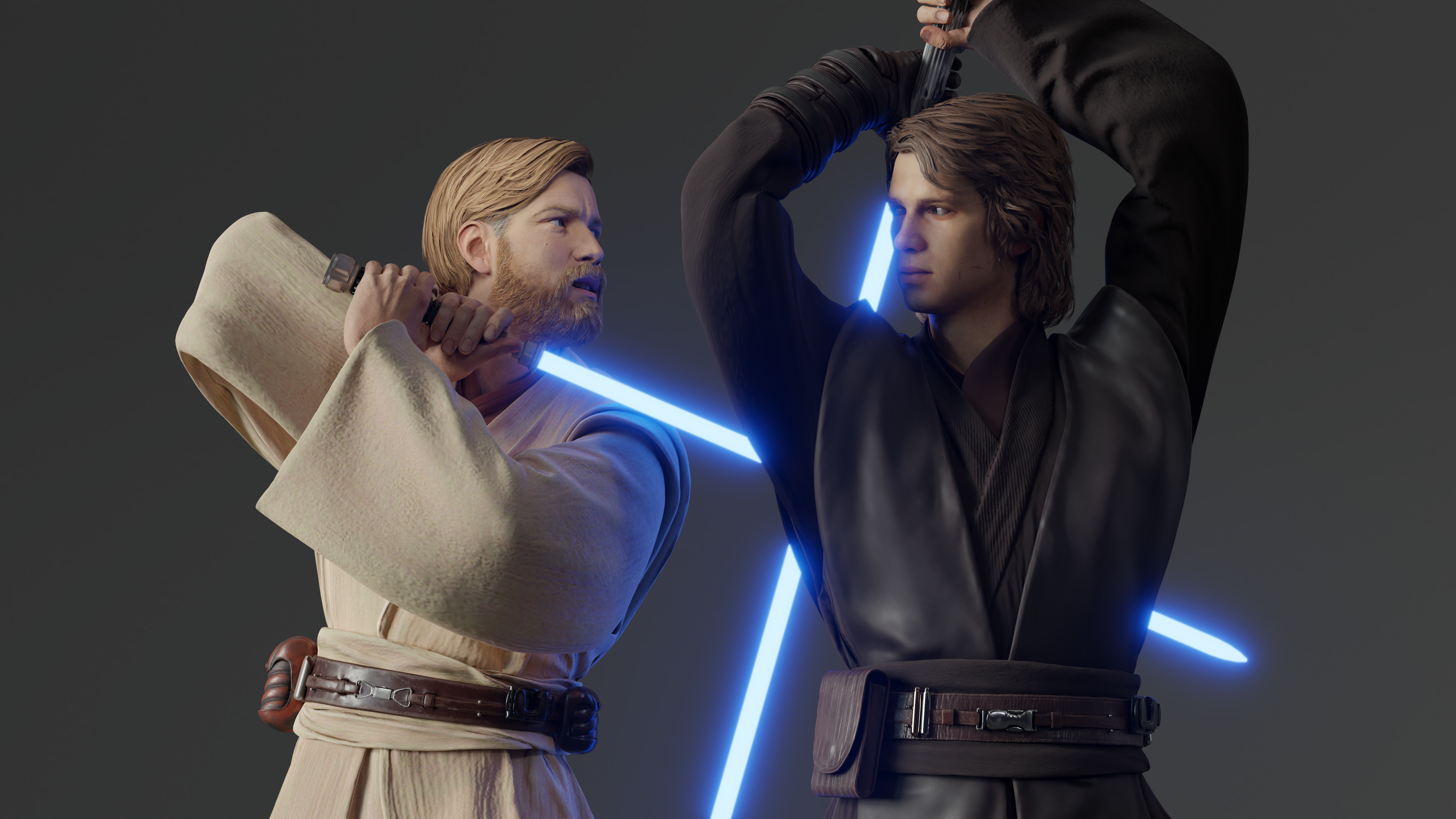 Obi-Wan Kenobi And Anakin Skywalker Wallpapers