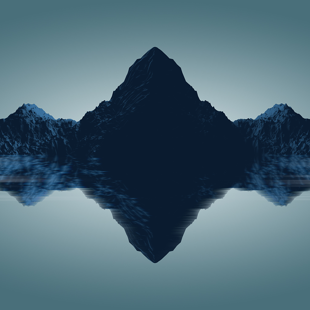 Panoramic Minimal Mountains Wallpapers