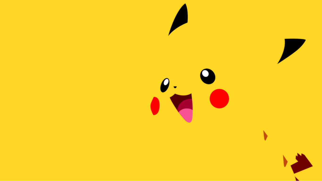 Pikachu Minimalist PokeMon Wallpapers