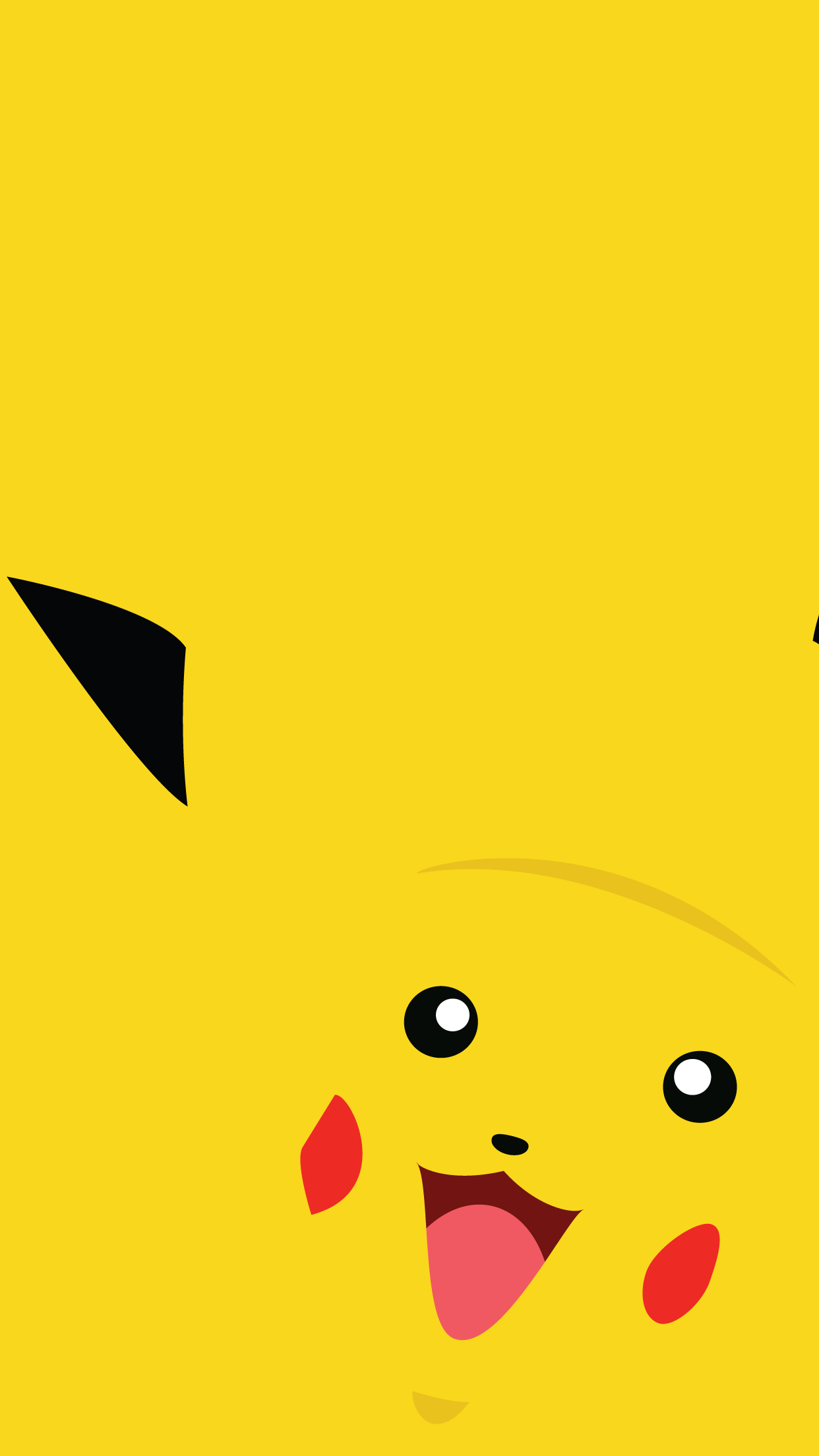 Pikachu Minimalist PokeMon Wallpapers