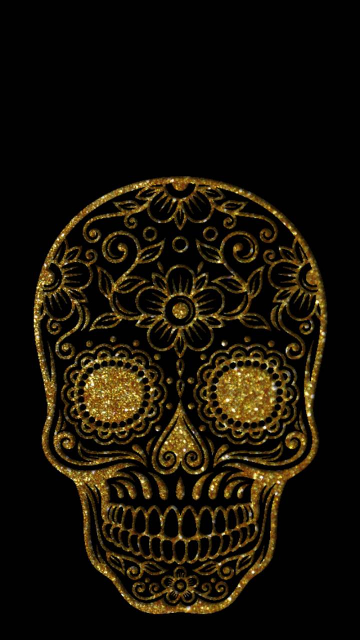 Pirate Skull Gold Wallpapers