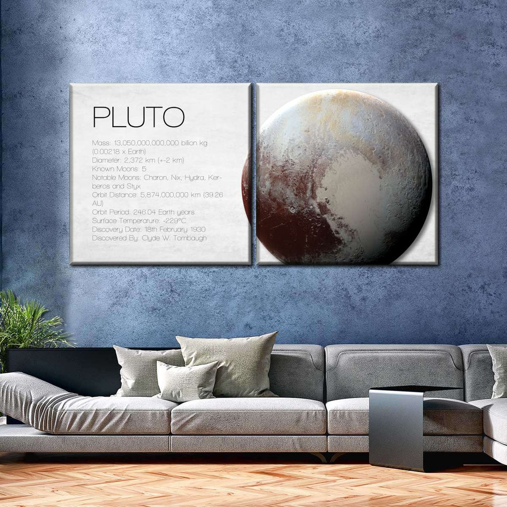 Pluto Planet Minimalist Wallpapers