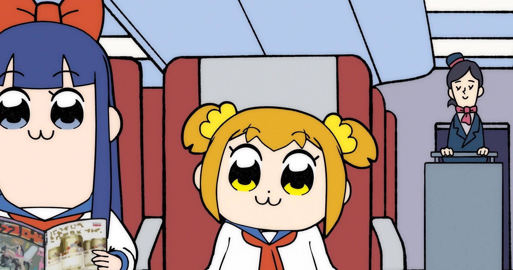 Popuko Chan Minimalist Wallpapers