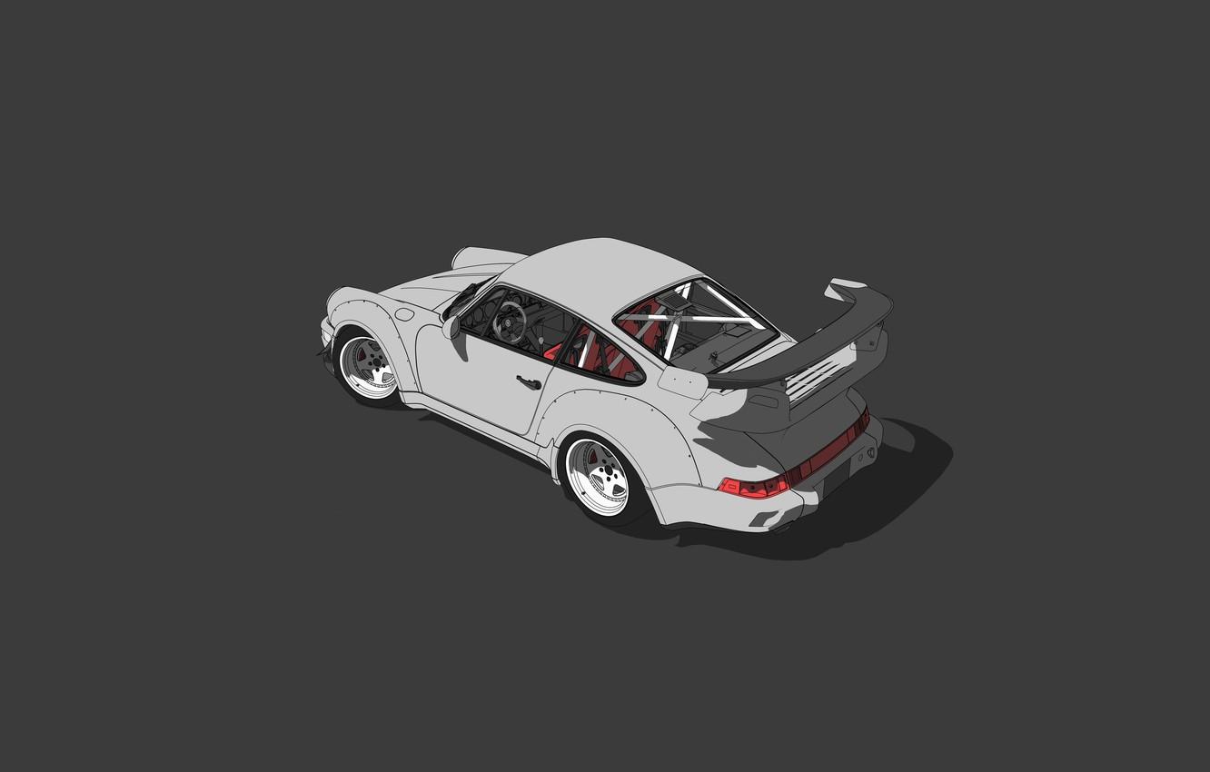 Porsche 911 Minimal Wallpapers