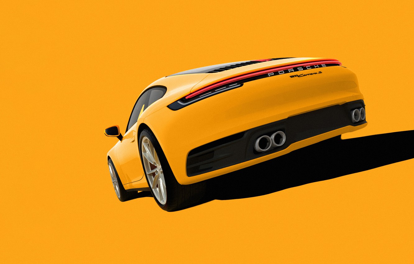 Porsche 911 Minimal Wallpapers