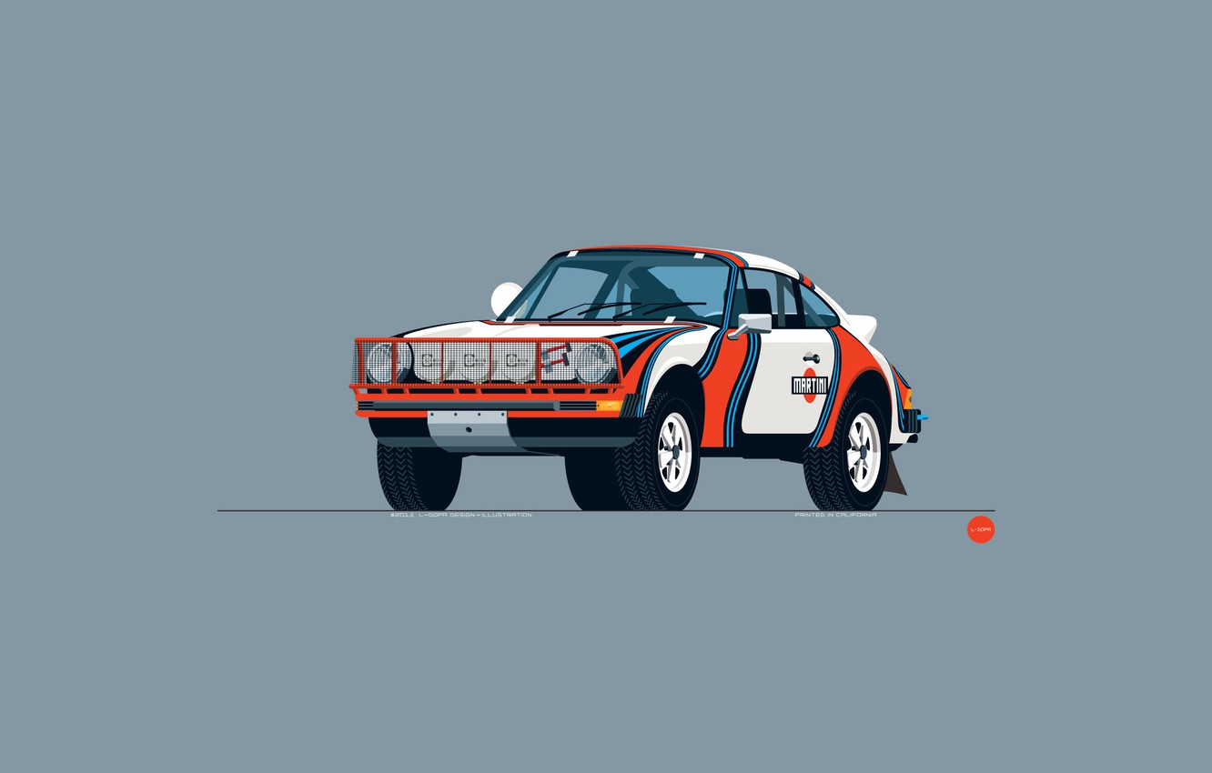 Porsche 911 Minimal Wallpapers